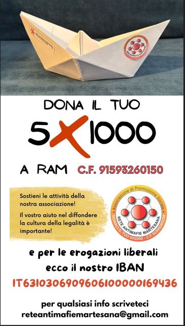 Sostieni Rete Antimafie Martesana