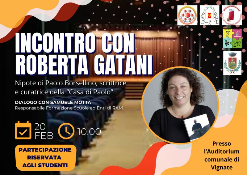 20 Feb 25 Incontro Istituto Comprensivo C. Levi di Vignate con Roberta Gatani
