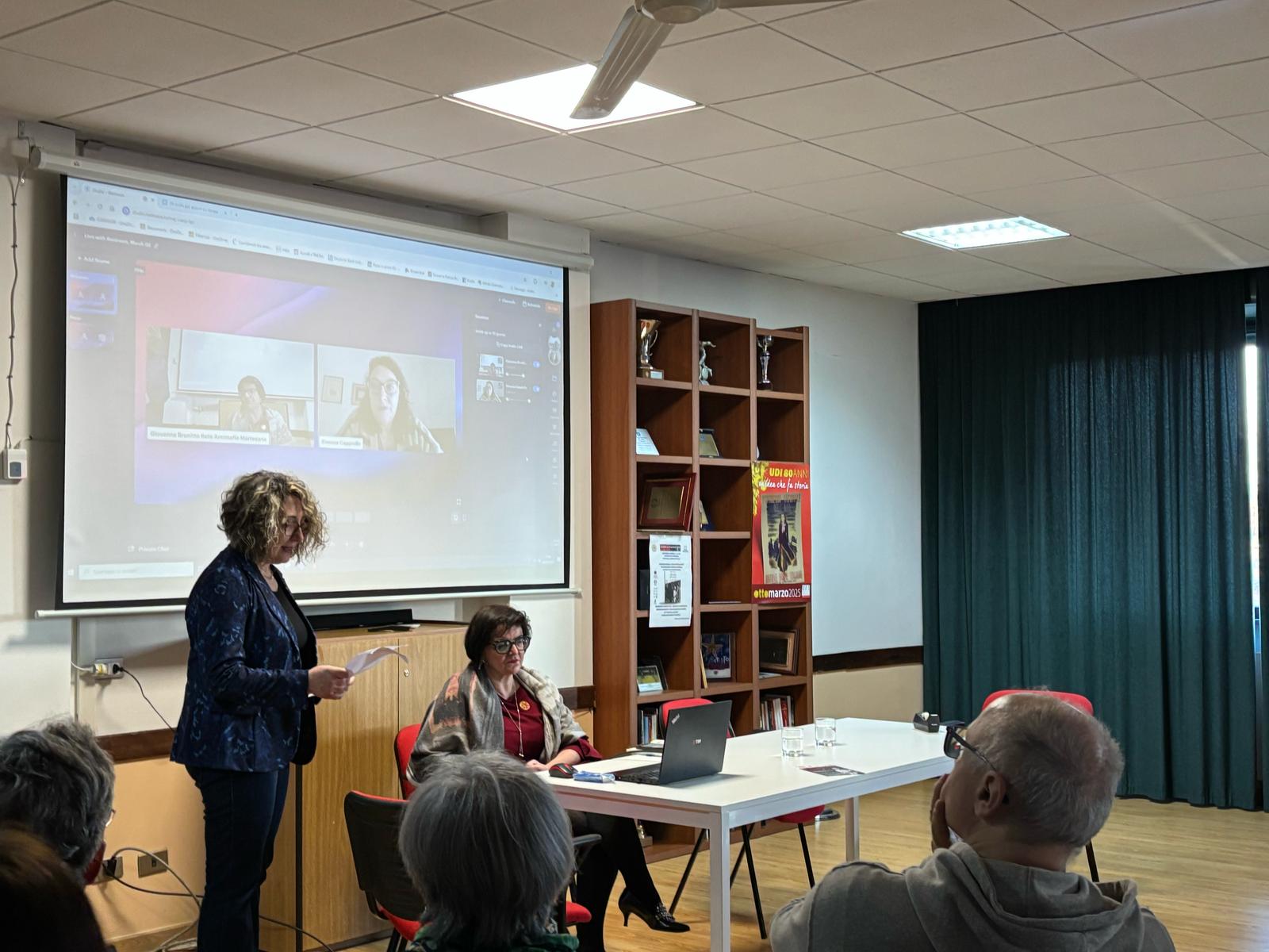 02 Mar 25 h 17 Incontro con Simona Cappiello e visione del documentario GLI OCCHI PIU’ AZZURRI